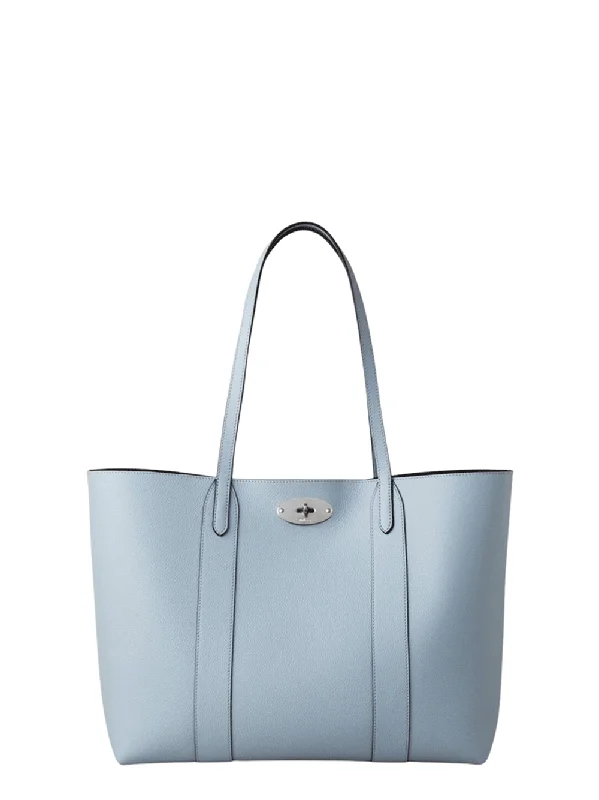 Style Revolution Bayswater Tote Small Classic Grain with Contrast (Poplin Blue & Dark Oxblood)