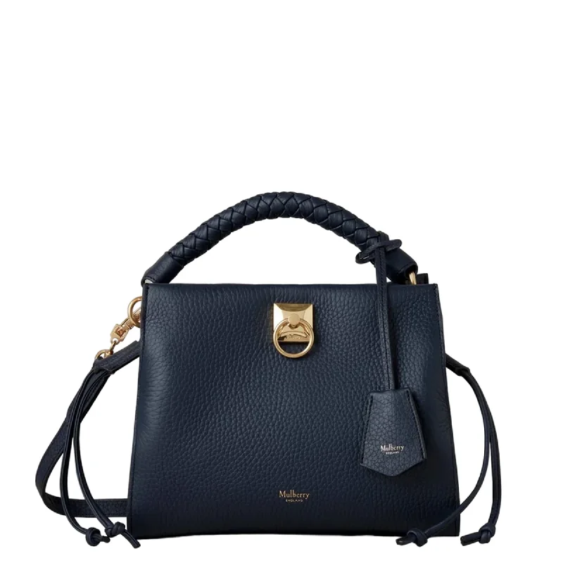 Stylish Bags For Fashion Bloggers Small Iris Night Sky Heavy Grain & Silky Calf