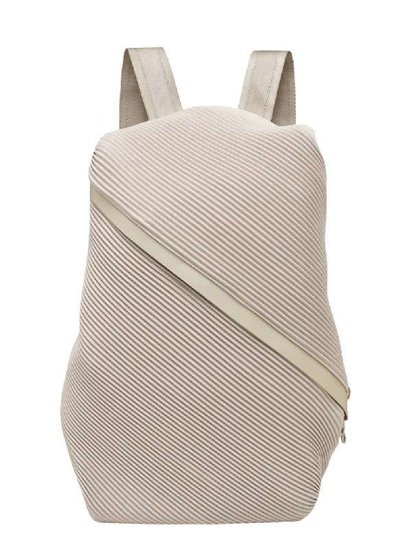 Polished Style Deals Bias Pleats Backpack