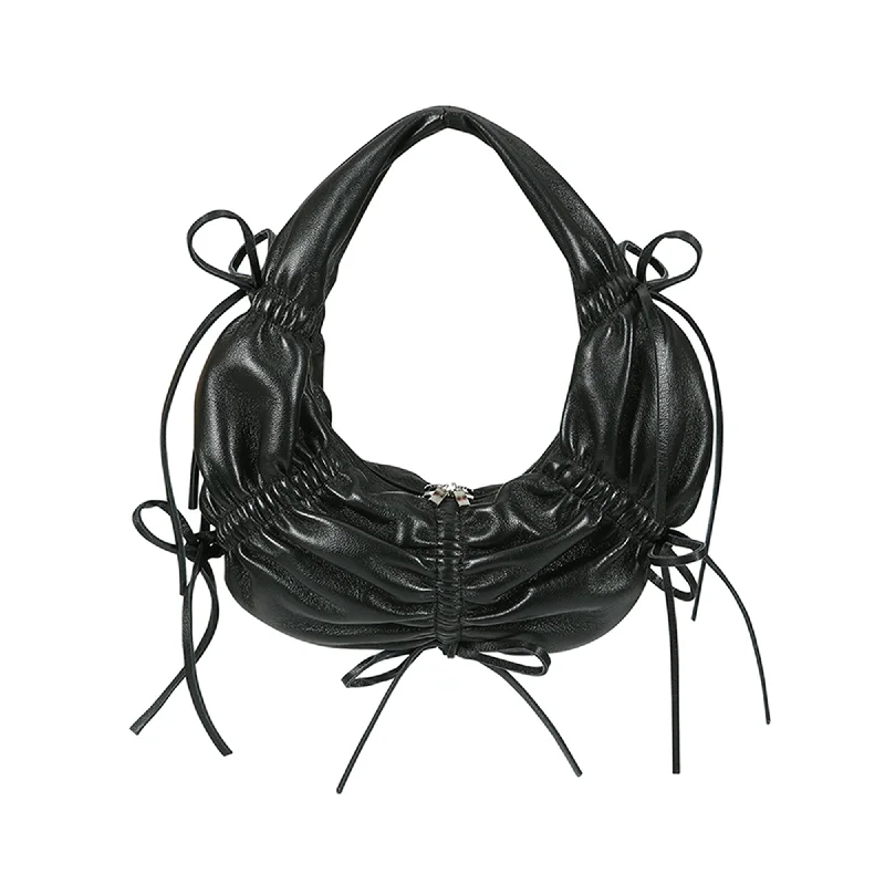 Stylish Bags For Fashion Influencers And Bloggers Small Dumpling Leather Bag