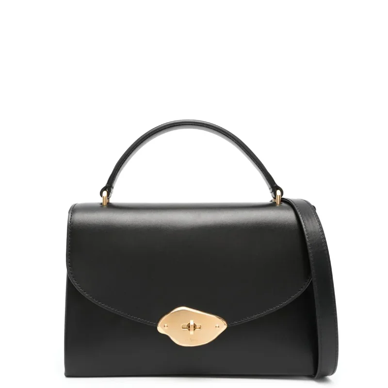 Affordable Bags For Budget Shoppers Lana Top Handle Black High Gloss Leather