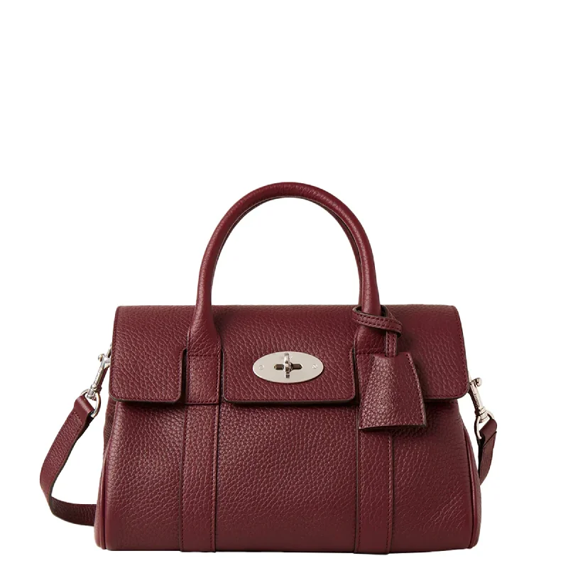Minimalist Fashion Sale Bayswater Satchel Black Cherry Heavy Grain