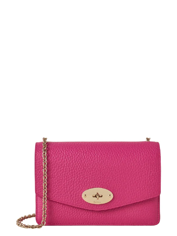 Inspired Bags For High-End Fashion Small Darley Heavy Grain (Mulberry Pink)