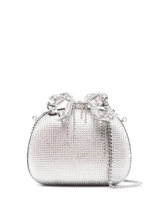 Black Friday Deals On Stylish Handbags Champagne Rhinestone Clutch Bag