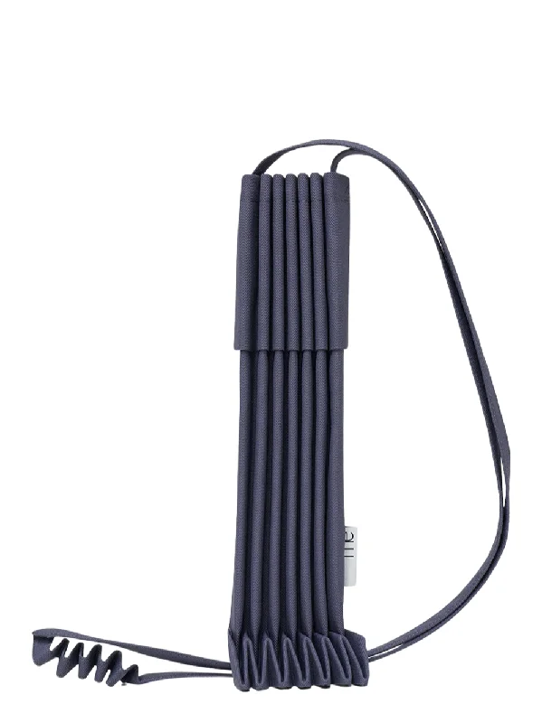 Fashion Sale Trunk Pleats Bag 12 Crossbody (Charcoal)