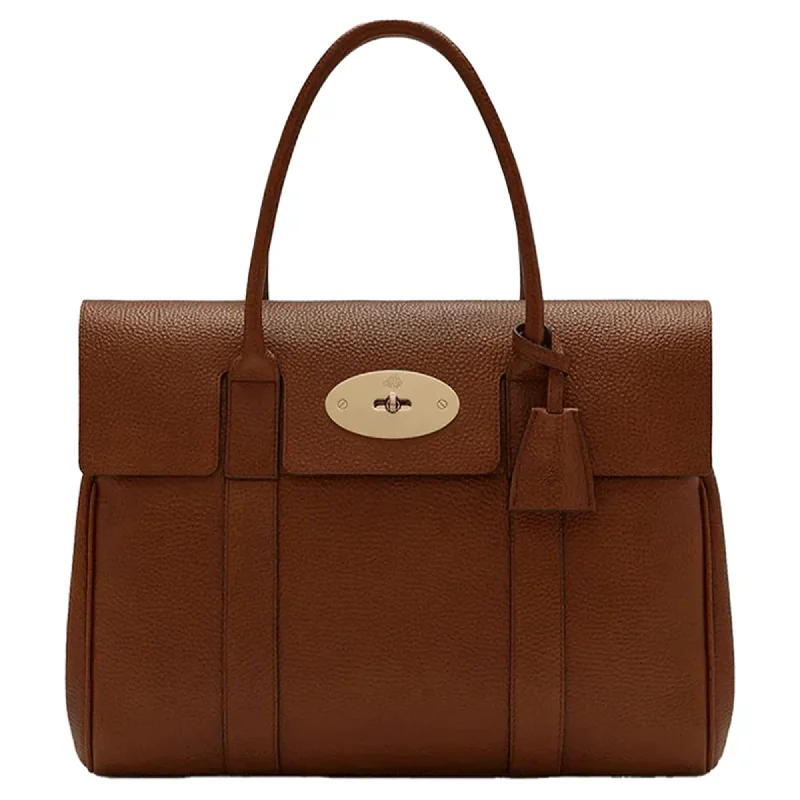 Luxury Bags With Premium Materials And Craftsmanship Bayswater Small Classic Grain (Oak)