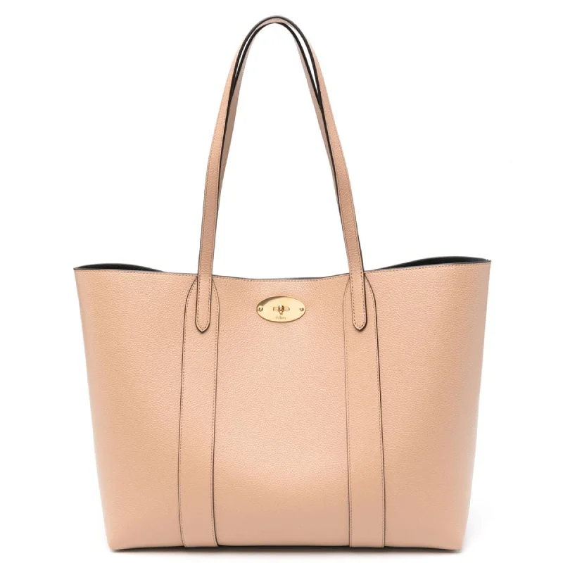 Luxury Seekers Bayswater Tote Maple & Navy Small Classic Grain With Contrast