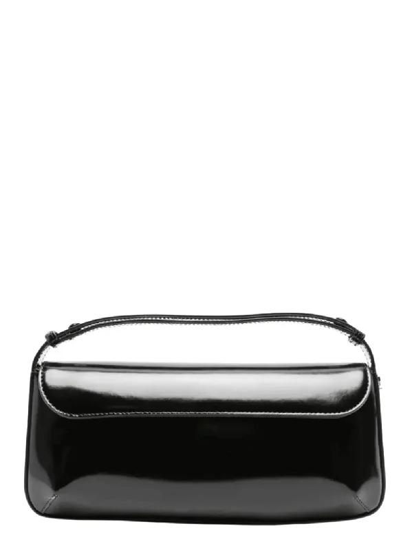 Designer Bags For Luxury Collectors With Offers Sleek Leather Baguette Bag