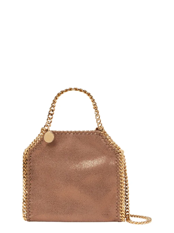 Chic Bags For Office Professionals And Urban Dwellers Falabella Tiny Tote Eco Shiny