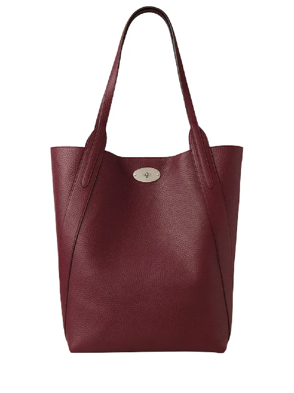 Active Lifestyles North South Bayswater Tote Black Cherry Heavy Grain