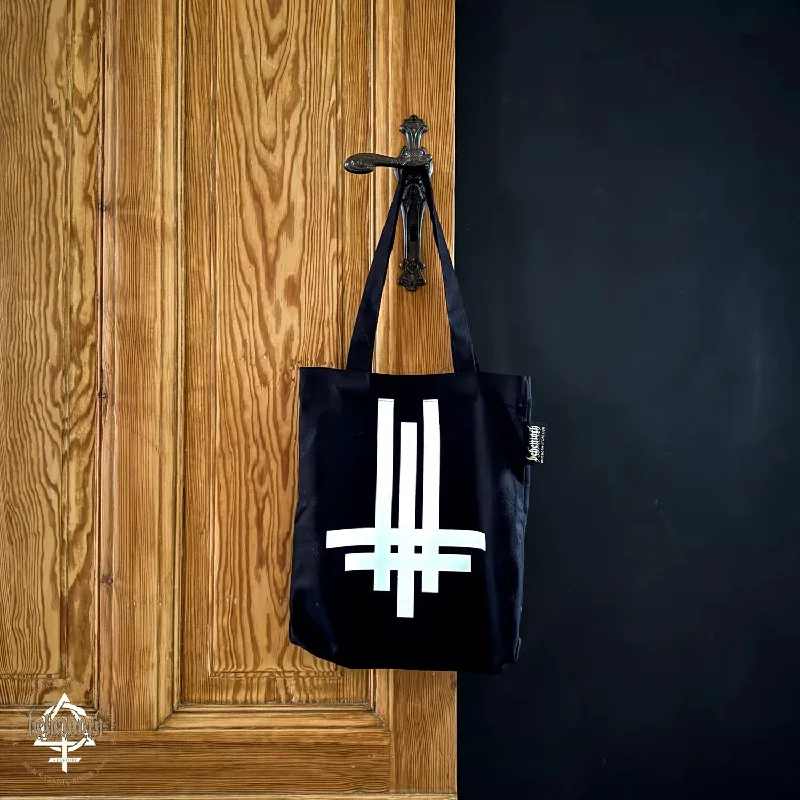 Flash Sales On Premium And High-Quality Bags A 100% Cotton Tote Bag Behemoth 'Trivmviratvs' Flash Sales On Premium And High-Quality Bags A 100% Cotton Tote Bag Behemoth 'Trivmviratvs'